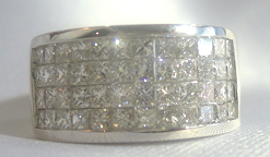 anillo cuadrado pricesa